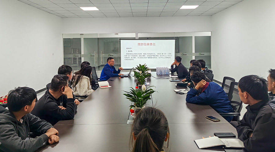 918博天娱乐储能开展消防安全培训活动